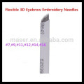 Maquillaje Permanente Microblading Blade, Maquillaje Microblading Needle.